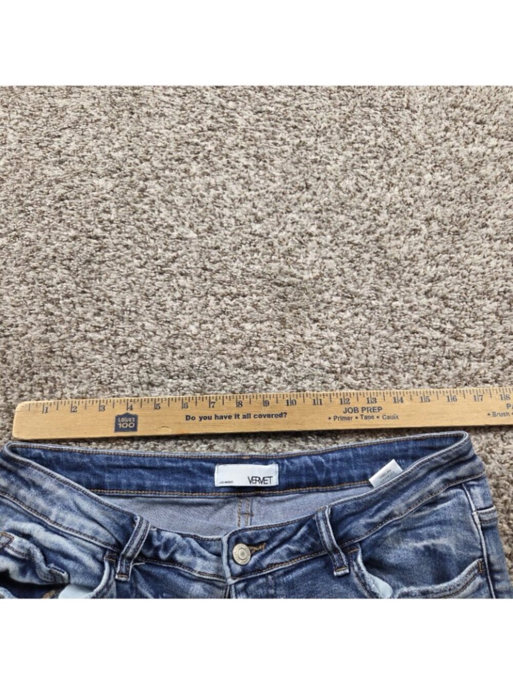 Vervet Jeans Womens 31 High Rise Boyfriend Distressed Denim - Picture 2 of 6